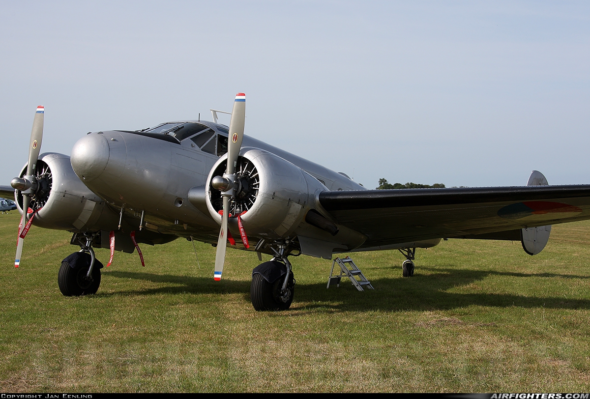 Private - Stichting Koninklijke Luchtmacht Historische Vlucht Beech Expeditor 3NMT (D18S) PH-KHV at Texel (EHTX), Netherlands