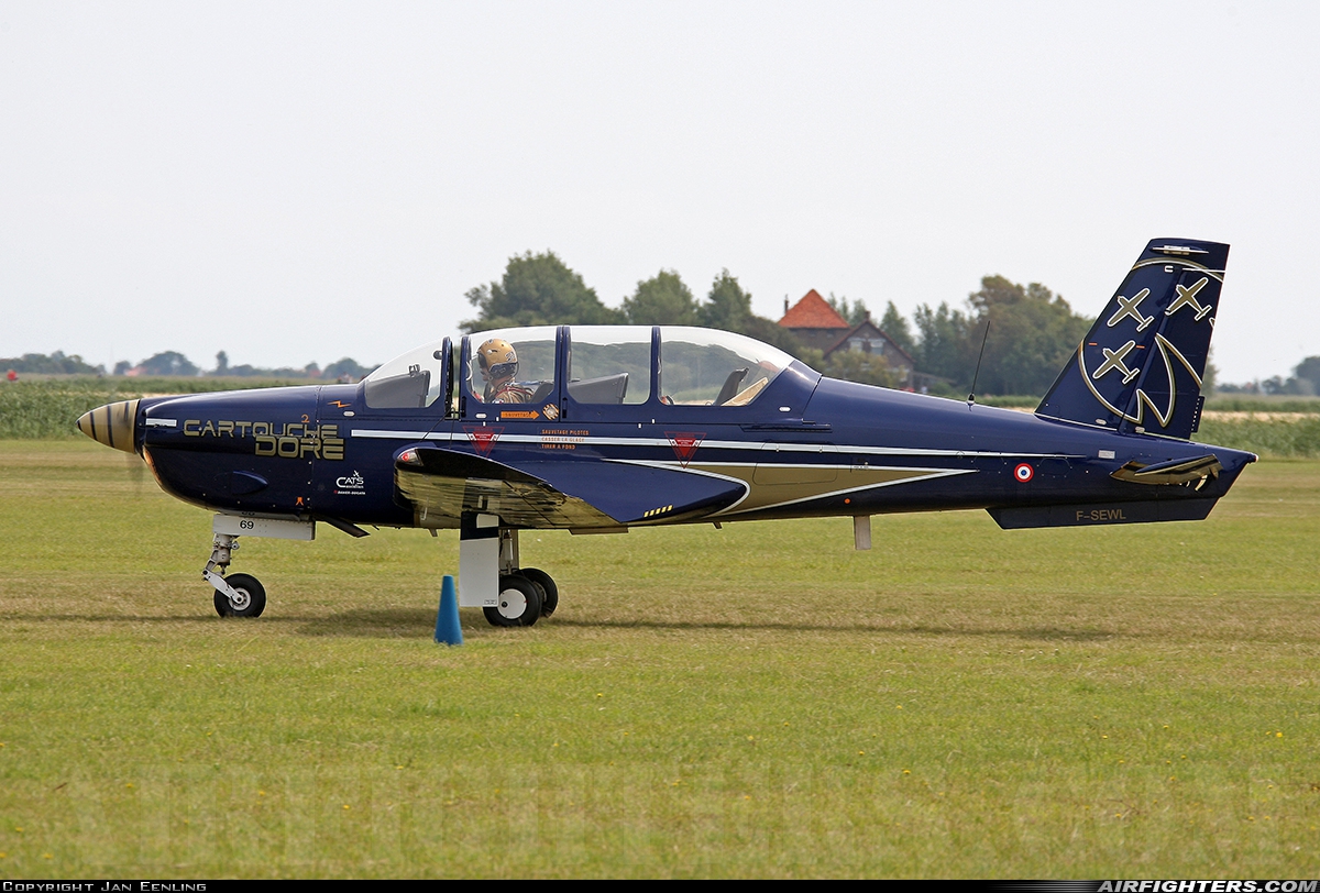 France - Air Force Socata TB-30 Epsilon 69 at Texel (EHTX), Netherlands