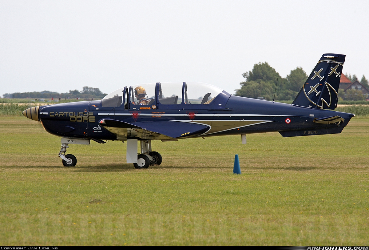France - Air Force Socata TB-30 Epsilon 113 at Texel (EHTX), Netherlands