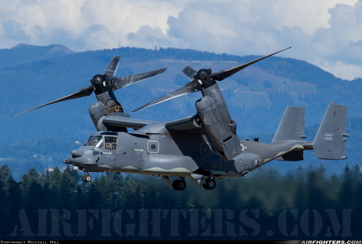 USA - Air Force Bell / Boeing CV-22B Osprey 10-0052 at Portland - Int. (PDX / KPDX), USA