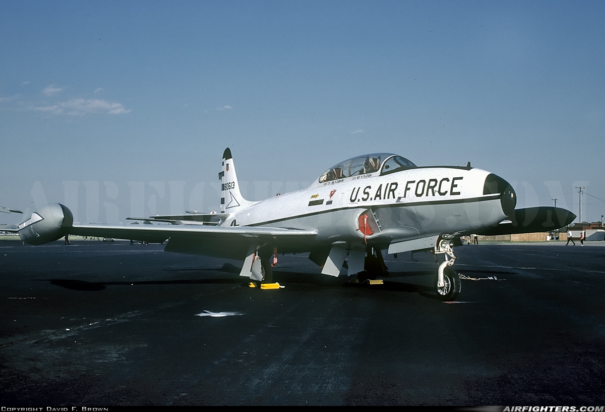 USA - Air Force Lockheed T-33A Shooting Star 58-0613 at Hampton - Langley (LFI / KLFI), USA