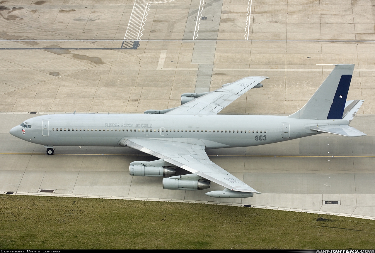 Chile - Air Force Boeing 707-330B 903 at London - Heathrow (LHR / EGLL), UK