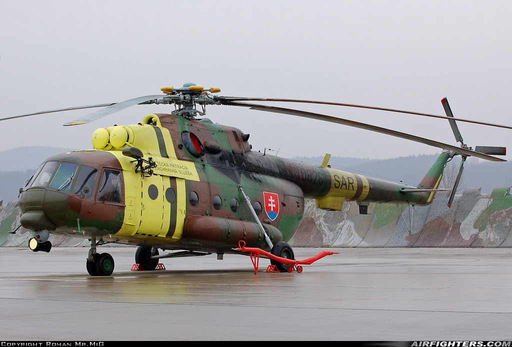 Slovakia - Air Force Mil Mi-17 0826 at Sliac (LZSL), Slovakia