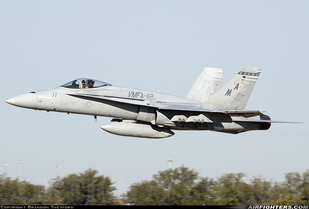 USA - Marines McDonnell Douglas F/A-18A Hornet 163120 at Fort Worth - Alliance (AFW / KAFW), USA