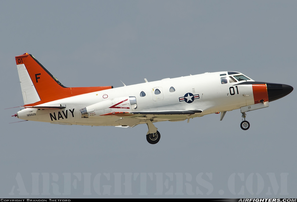 USA - Navy North American T-39N Sabreliner 165509 at Fort Worth - Alliance (AFW / KAFW), USA