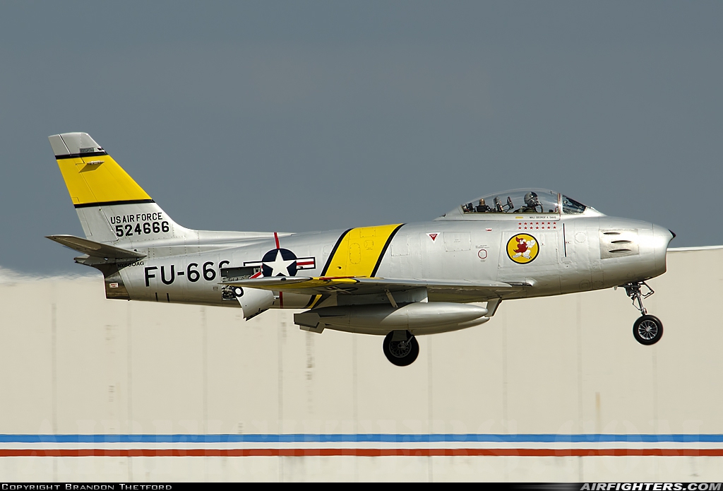 Private North American F-86F Sabre NX860AG at Fort Worth - Alliance (AFW / KAFW), USA