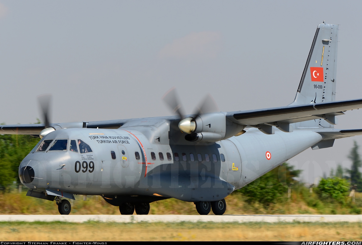 Türkiye - Air Force CASA CN235M-100 95-099 at Konya (KYA / LTAN), Türkiye