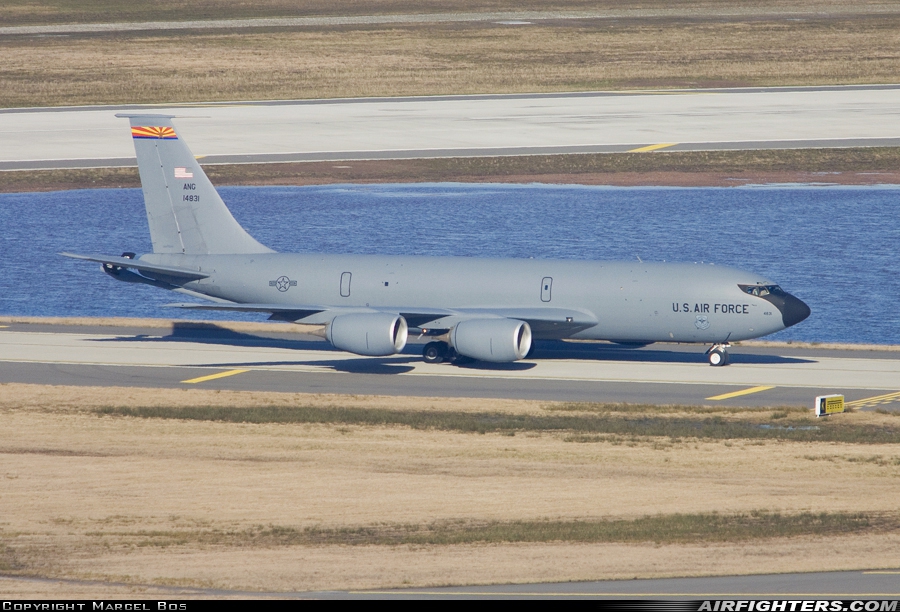 USA - Air Force Boeing KC-135R Stratotanker (717-148) 64-14831 at Ramstein (- Landstuhl) (RMS / ETAR), Germany