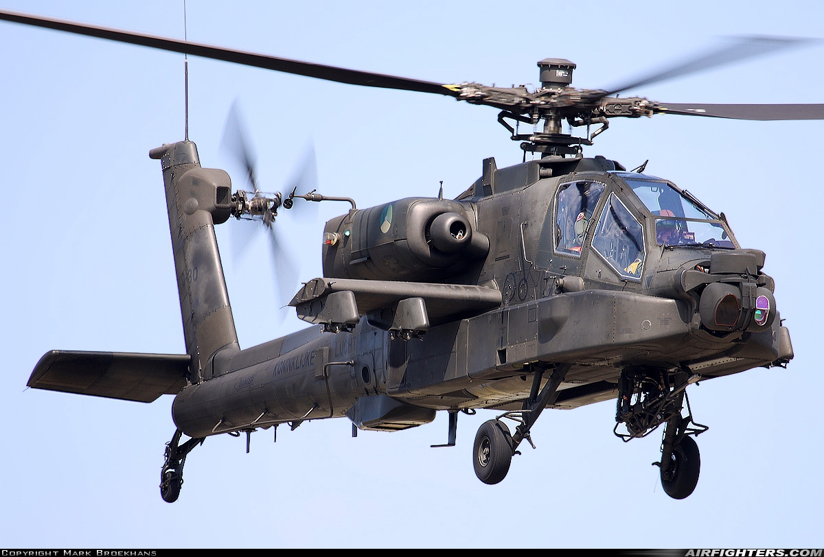 Netherlands - Air Force Boeing AH-64DN Apache Longbow Q-30 at Breda - Gilze-Rijen (GLZ / EHGR), Netherlands