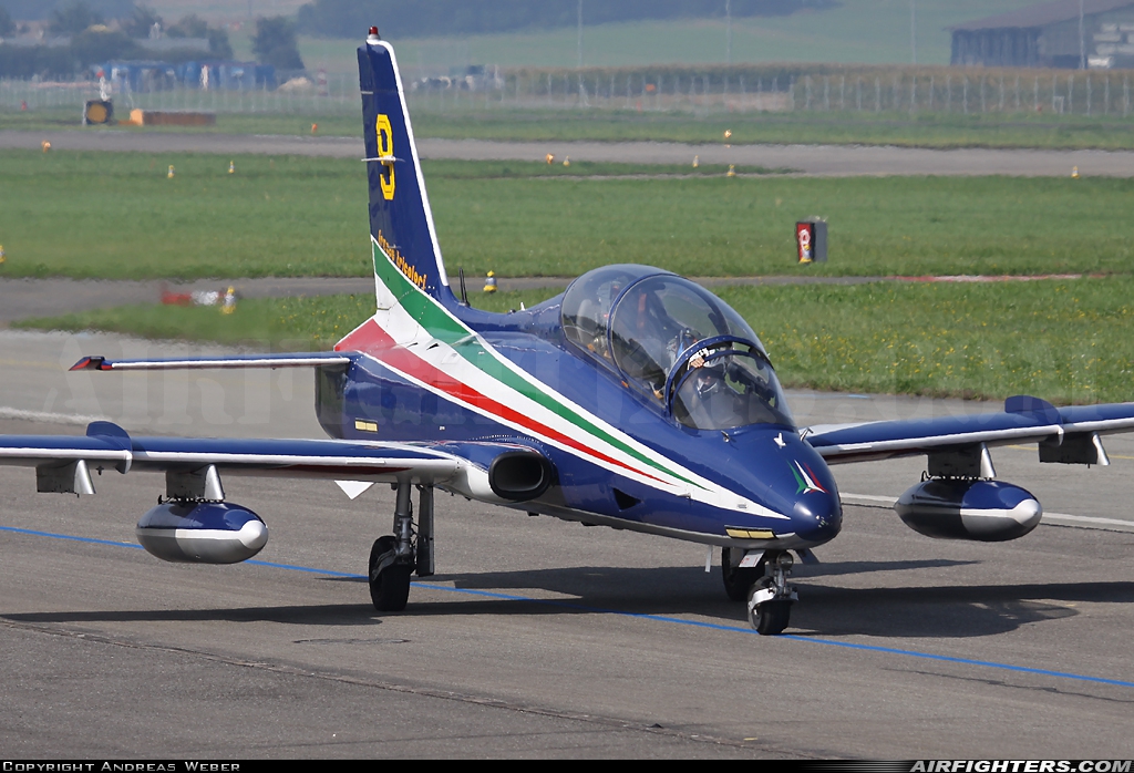 Italy - Air Force Aermacchi MB-339PAN MM54477 at Payerne (LSMP), Switzerland