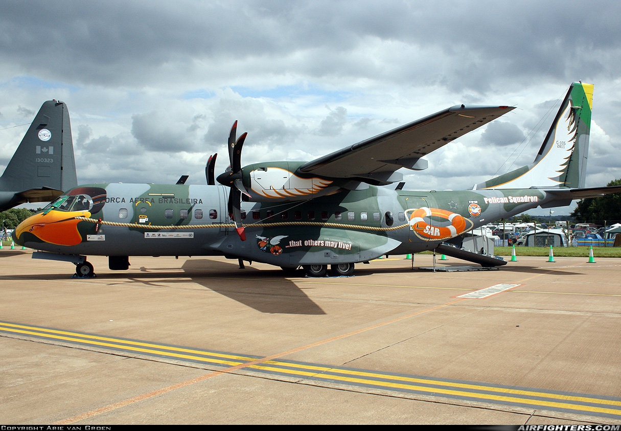 Brazil - Air Force CASA C-105A (C-295) 2811 at Fairford (FFD / EGVA), UK