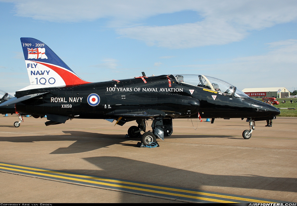 UK - Navy British Aerospace Hawk T.1 XX159 at Fairford (FFD / EGVA), UK
