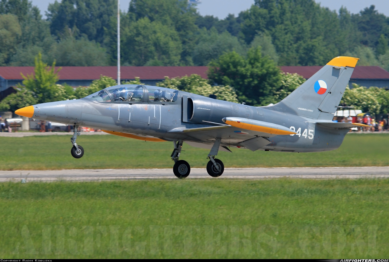 Czech Republic - Air Force Aero L-39C Albatros 0445 at Pardubice (PED / LKPD), Czech Republic
