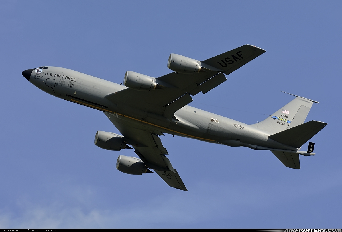 USA - Air Force Boeing KC-135R Stratotanker (717-148) 58-0051 at Mildenhall (MHZ / GXH / EGUN), UK
