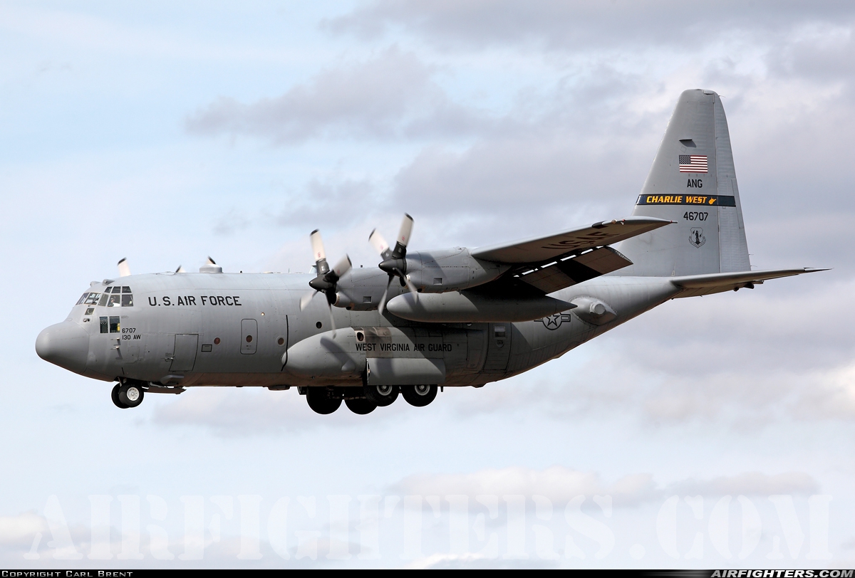 USA - Air Force Lockheed C-130H Hercules (L-382) 94-6707 at Ramstein (- Landstuhl) (RMS / ETAR), Germany