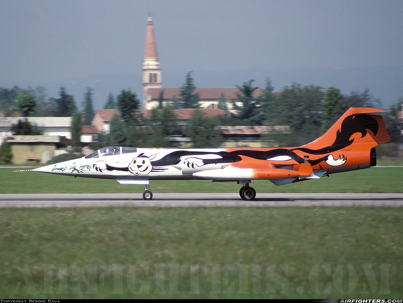 Italy - Air Force Lockheed F-104S Starfighter MM6869 at Treviso - Istrana (Vittorio Bragadin) (LIPS), Italy
