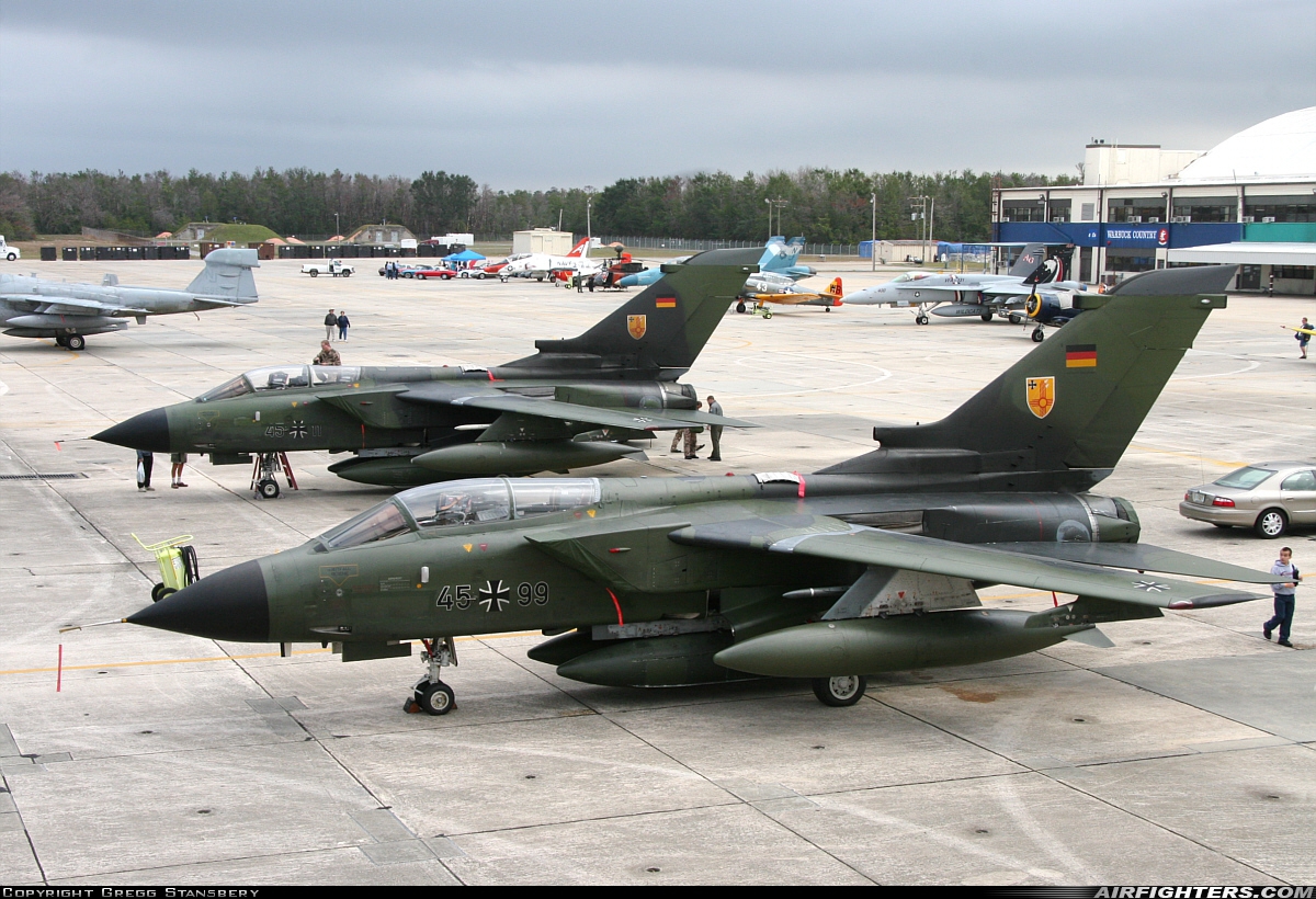 Germany - Air Force Panavia Tornado IDS(T) 45+99 at Pensacola - NAS / Forrest Sherman Field (NPA / KNPA), USA