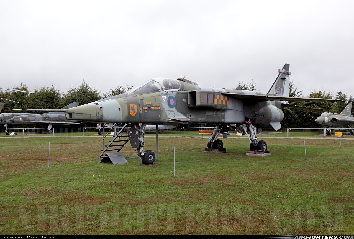 UK - Air Force Sepecat Jaguar GR1A XX955 at Off-Airport - Hermeskeil, Germany