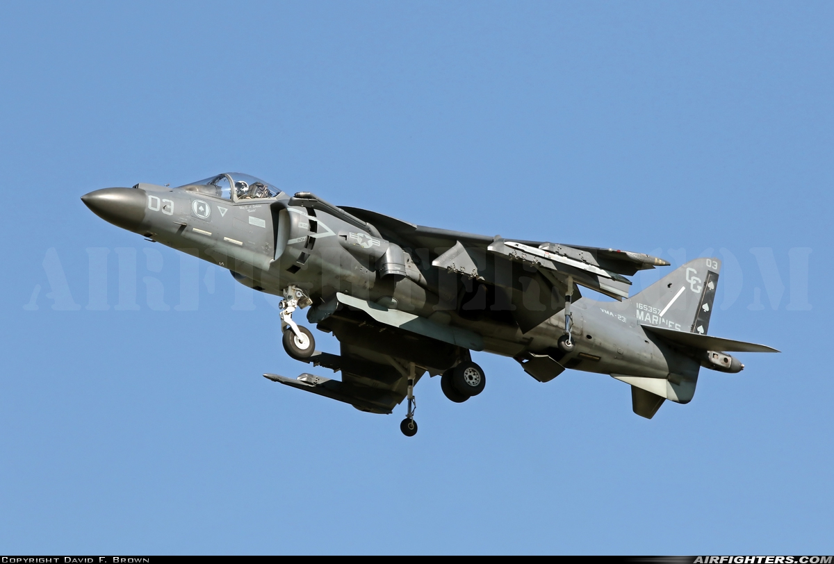 USA - Marines McDonnell Douglas AV-8B+ Harrier ll 165357 at Oshkosh - Wittman Regional (OSH / KOSH), USA