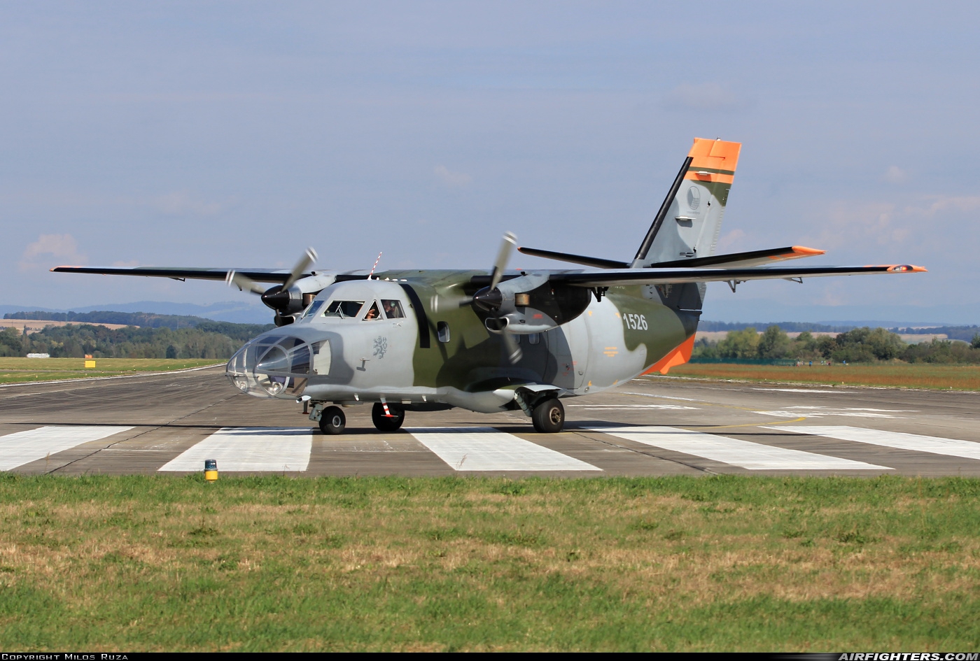 Czech Republic - Air Force LET L-410FG 1526 at Hradec Kralove (LKHK), Czech Republic