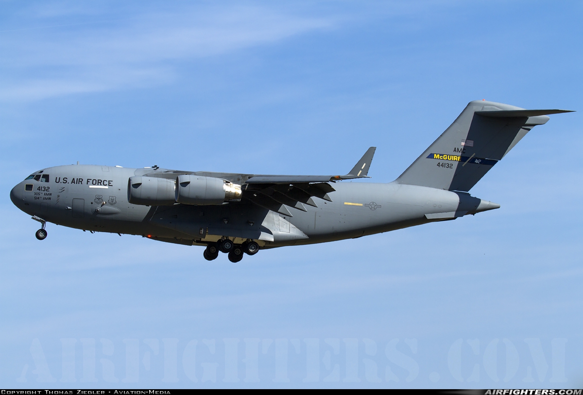 USA - Air Force Boeing C-17A Globemaster III 04-4132 at Ramstein (- Landstuhl) (RMS / ETAR), Germany