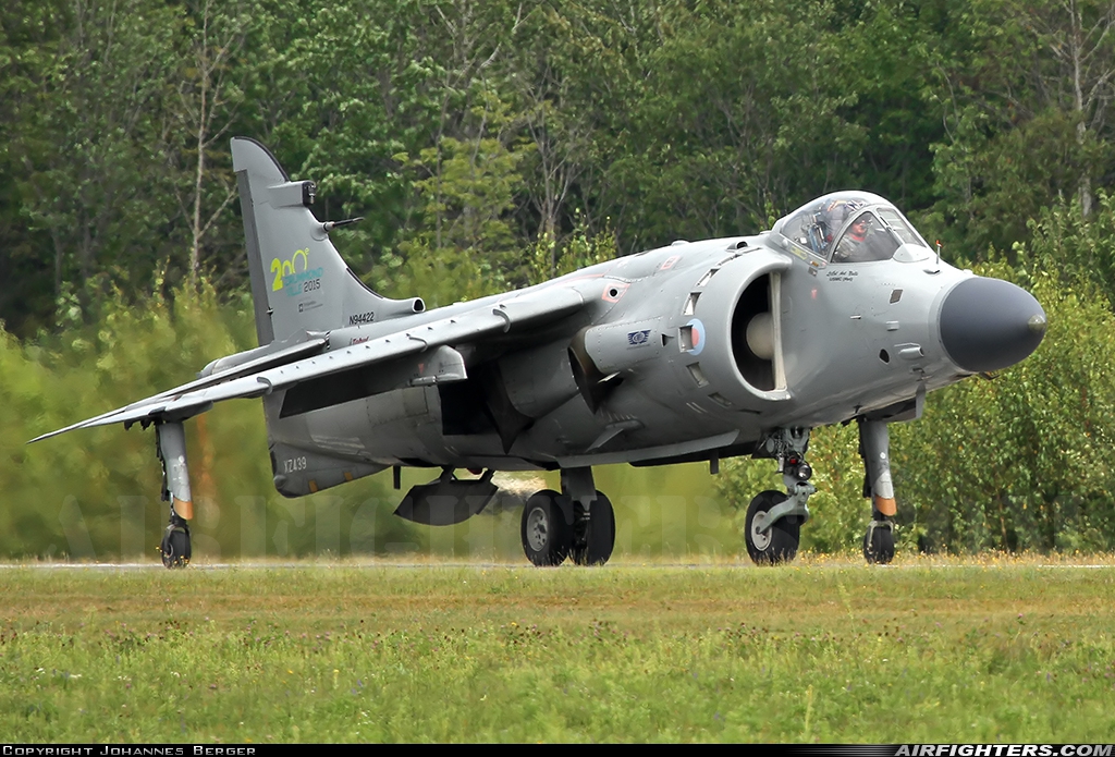 Private - Nalls Aviation Inc. British Aerospace Sea Harrier FA.2 N94422 at Drummondville (CSC3), Canada
