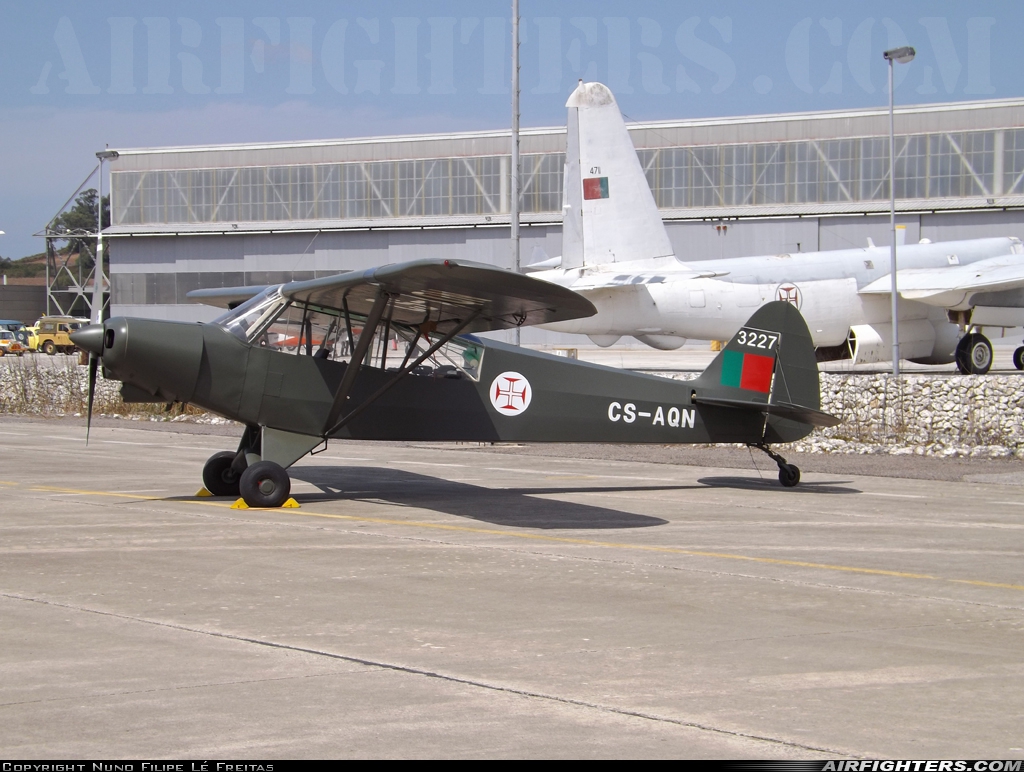 Private Piper L-21B Super Cub (PA-18-135) CS-AQN at Sintra (- Granja do Marques) (BA1) (LPST), Portugal