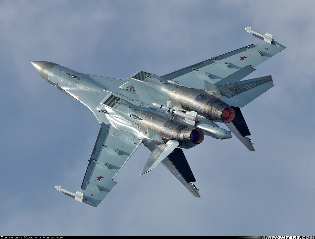 Russia - Air Force Sukhoi Su-35S RF-95242 at Moscow - Zhukovsky (Ramenskoye) (UUBW), Russia