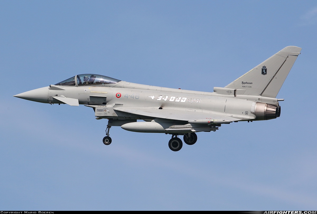Italy - Air Force Eurofighter F-2000A Typhoon (EF-2000S) MM7326 at Uden - Volkel (UDE / EHVK), Netherlands