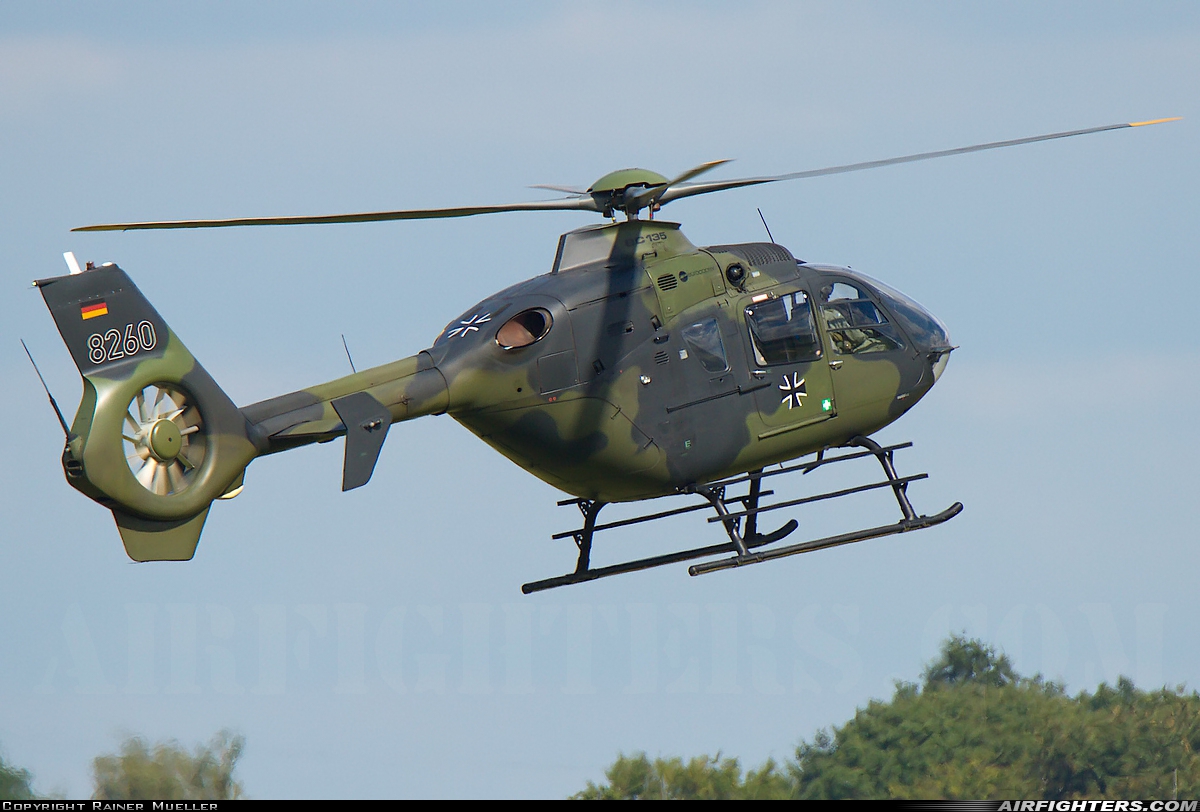 Germany - Army Eurocopter EC-135T1 82+60 at Buckeburg (- Achum) (ETHB), Germany