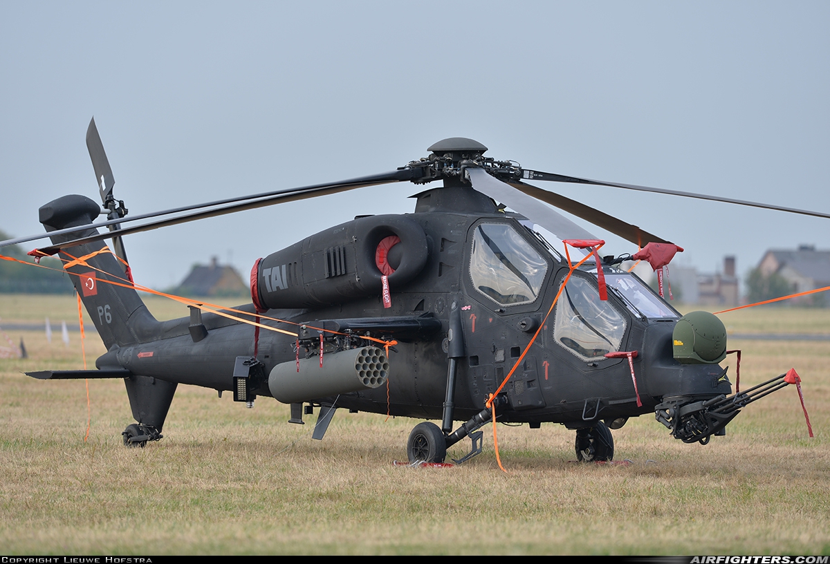 Company Owned - Turkish Aerospace Industries Agusta Westland / TAI T-129A ATAK P6 at Radom - Sadkow (EPRA), Poland