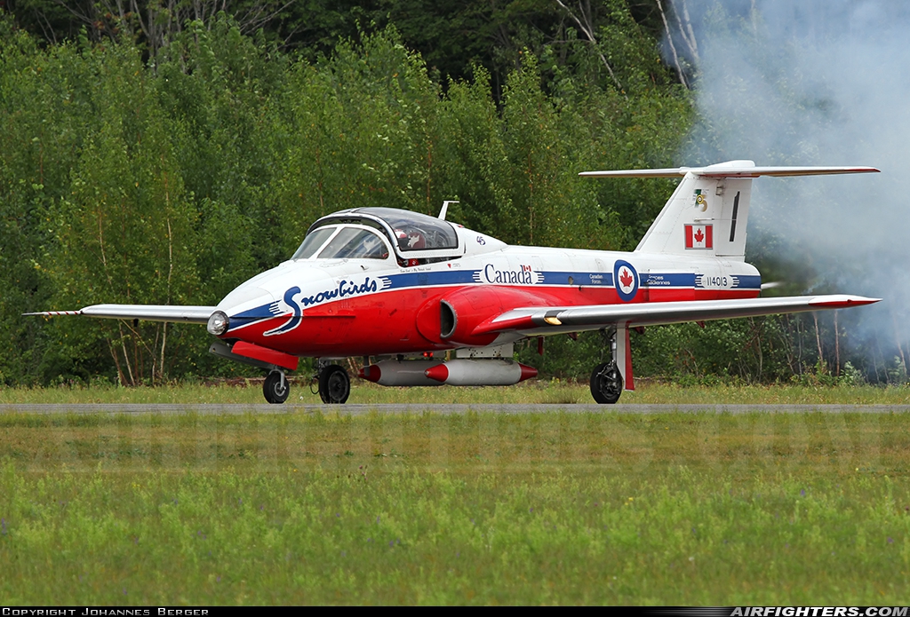 Canada - Air Force Canadair CT-114 Tutor (CL-41A) 114013 at Drummondville (CSC3), Canada