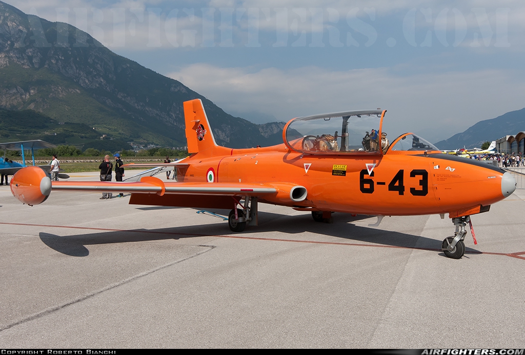 Private Aermacchi MB-326E I-RVEG at Trento - Mattarello (Gianni Caproni) (LIDT), Italy