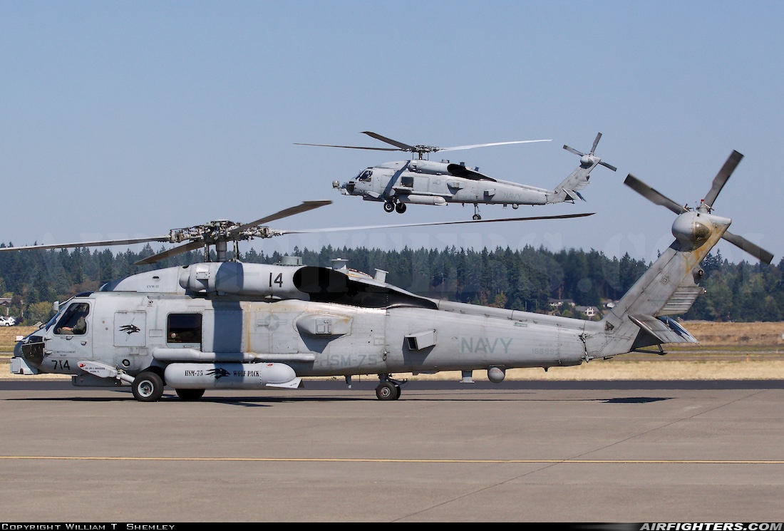USA - Navy Sikorsky MH-60R Strikehawk (S-70B) 166993 at Portland - Int. (PDX / KPDX), USA