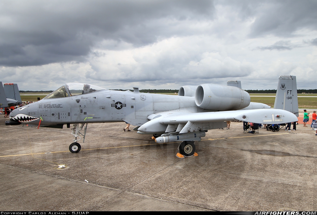 USA - Air Force Fairchild A-10C Thunderbolt II 78-0649 at Panama City - Tyndall AFB (PAM / KPAM), USA