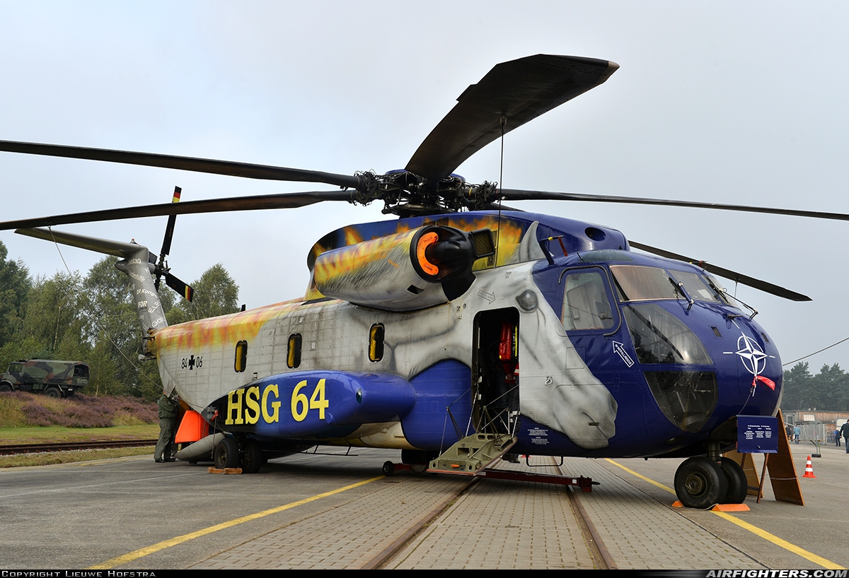 Germany - Air Force Sikorsky CH-53G (S-65) 84+06 at Meppen (ETWM), Germany