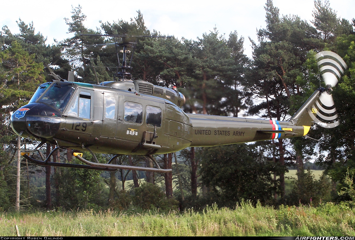 Private - UK Huey Team Bell UH-1H Iroquois (205) G-UHIH at East Fortune, UK