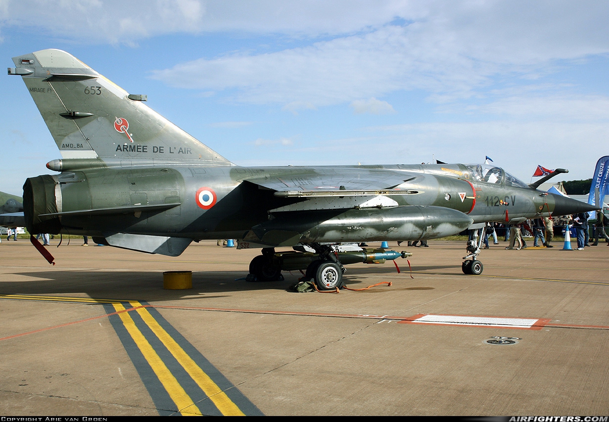 France - Air Force Dassault Mirage F1CR 653 at Fairford (FFD / EGVA), UK