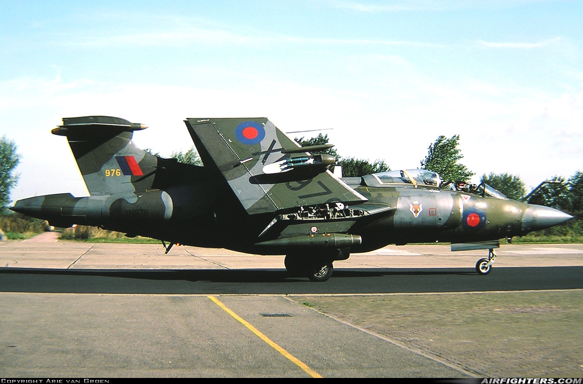 UK - Air Force Blackburn Buccaneer S.2B XN976 at Leeuwarden (LWR / EHLW), Netherlands