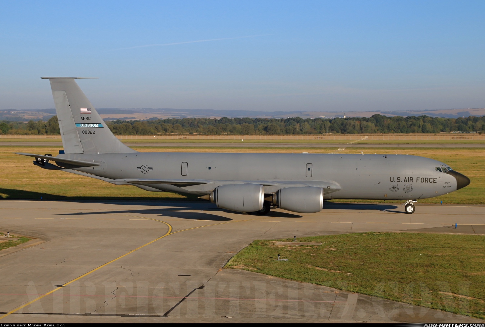 USA - Air Force Boeing KC-135R Stratotanker (717-100) 60-0322 at Ostrava - Mosnov (OSR / LKMT), Czech Republic