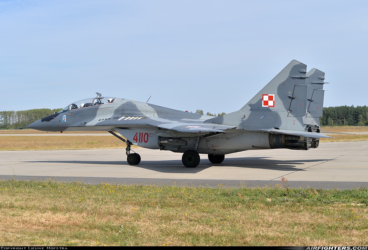 Poland - Air Force Mikoyan-Gurevich MiG-29GT (9.51) 4110 at Minsk Mazowiecki (EPMM), Poland
