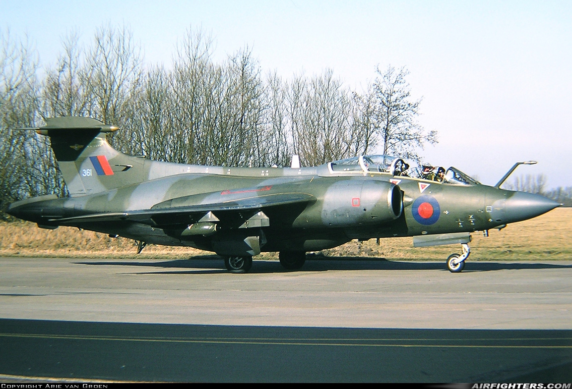 UK - Air Force Blackburn Buccaneer S.2B XV361 at Leeuwarden (LWR / EHLW), Netherlands