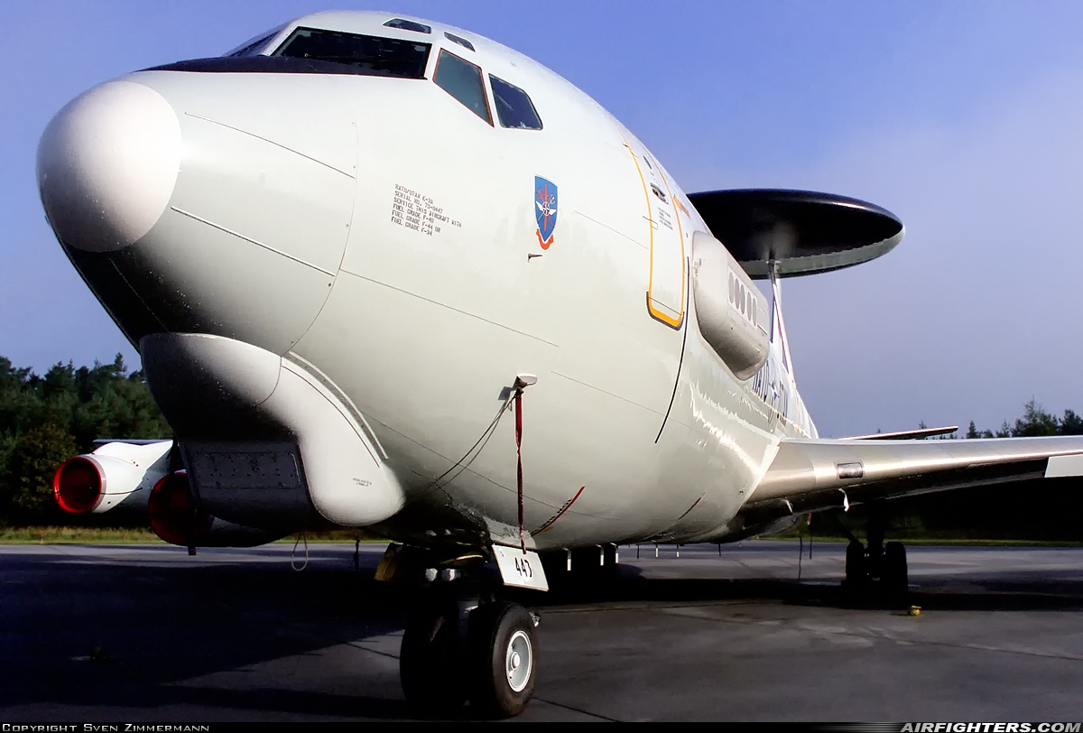 Luxembourg - NATO Boeing E-3A Sentry (707-300) LX-N90447 at Ingolstadt - Manching (ETSI), Germany