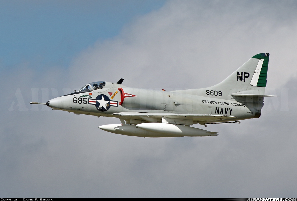 Private - Warbirds Heritage Foundation Douglas A-4C Skyhawk N49WH at Virginia Beach - Oceana NAS / Apollo Soucek Field (NTU / KNTU), USA