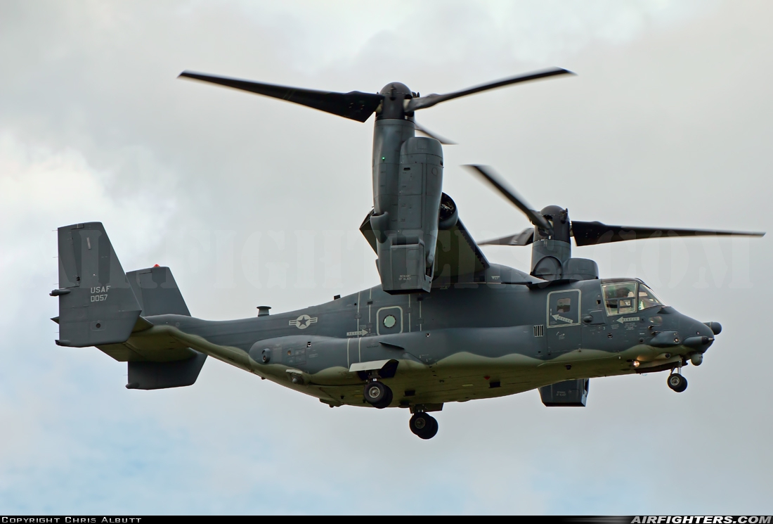 USA - Air Force Bell / Boeing CV-22B Osprey 11-0057 at Coningsby (EGXC), UK