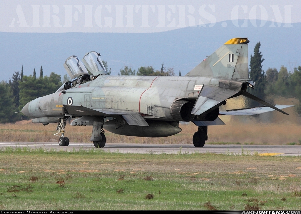 Greece - Air Force McDonnell Douglas F-4E AUP Phantom II 01518 at Tanagra (LGTG), Greece