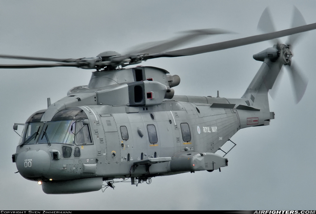 UK - Navy AgustaWestland Merlin HM1 (Mk111) ZH846 at Leeuwarden (LWR / EHLW), Netherlands