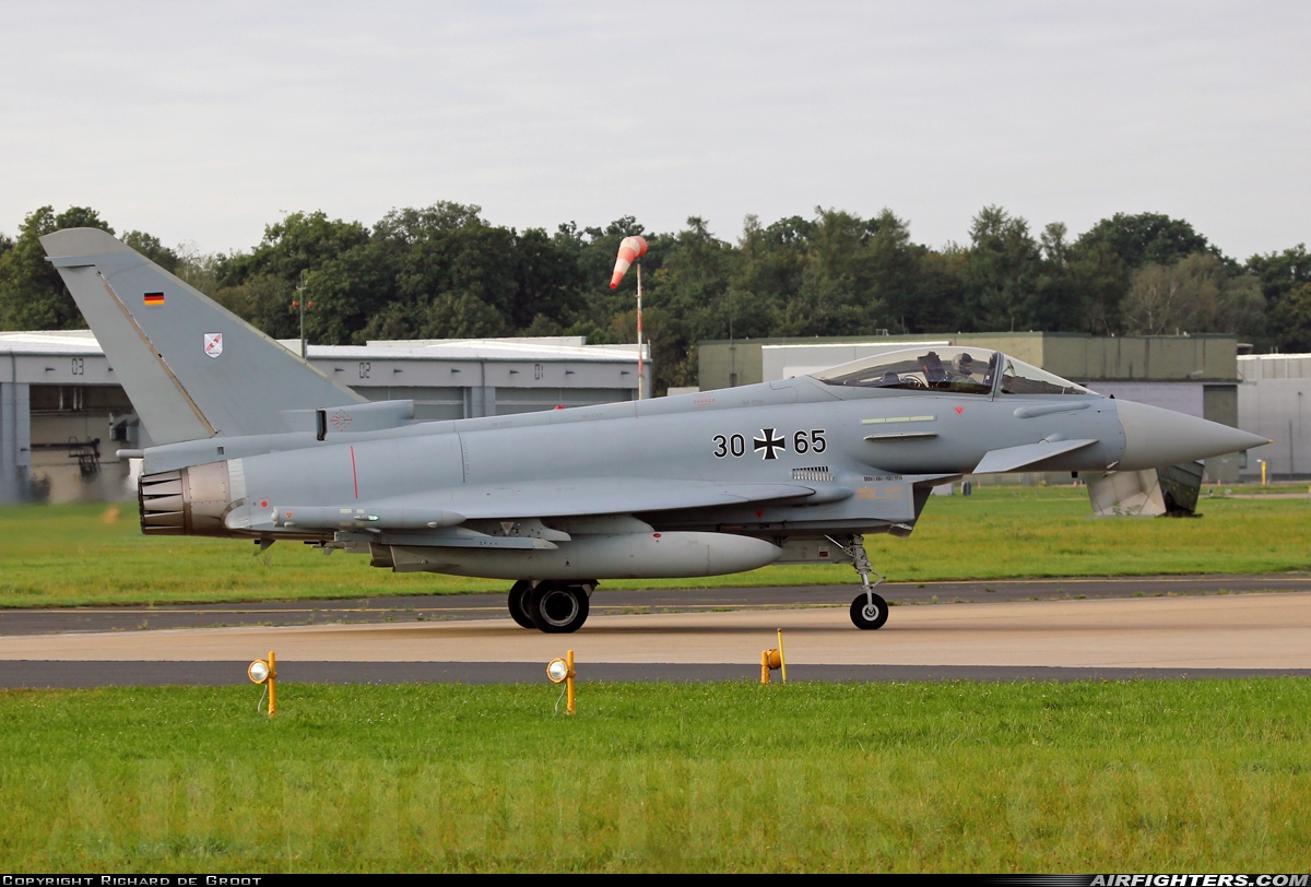 Germany - Air Force Eurofighter EF-2000 Typhoon S 30+65 at Norvenich (ETNN), Germany