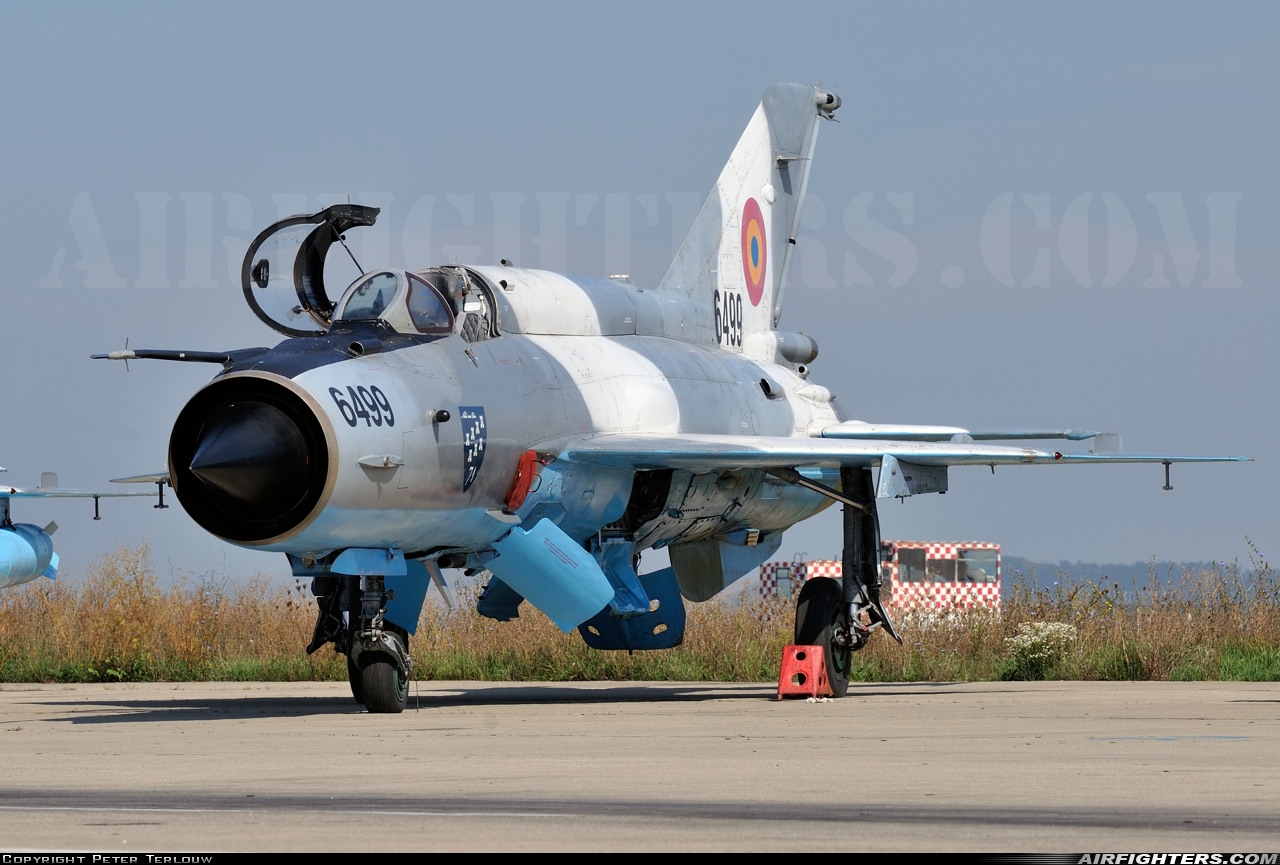 Romania - Air Force Mikoyan-Gurevich MiG-21MF-75 Lancer C 6499 at Campia Turzii (LRCT), Romania