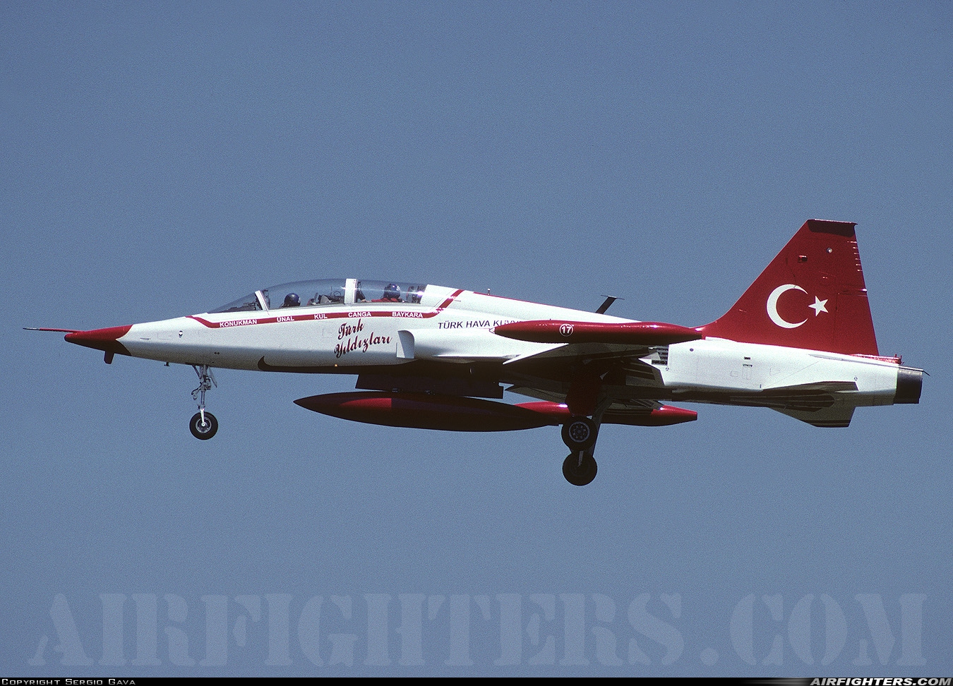 Türkiye - Air Force Canadair NF-5B (CL-226) 71-4017 at Ghedi (- Tenente Luigi Olivari) (LIPL), Italy